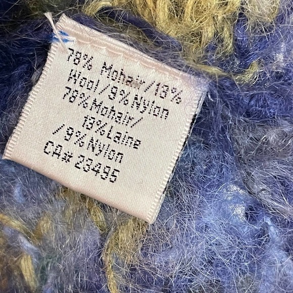 Vintage ICELANDIC Wool Blend Pullover Sweater Long Sleeve Women’s Size Small - Picture 6 of 7